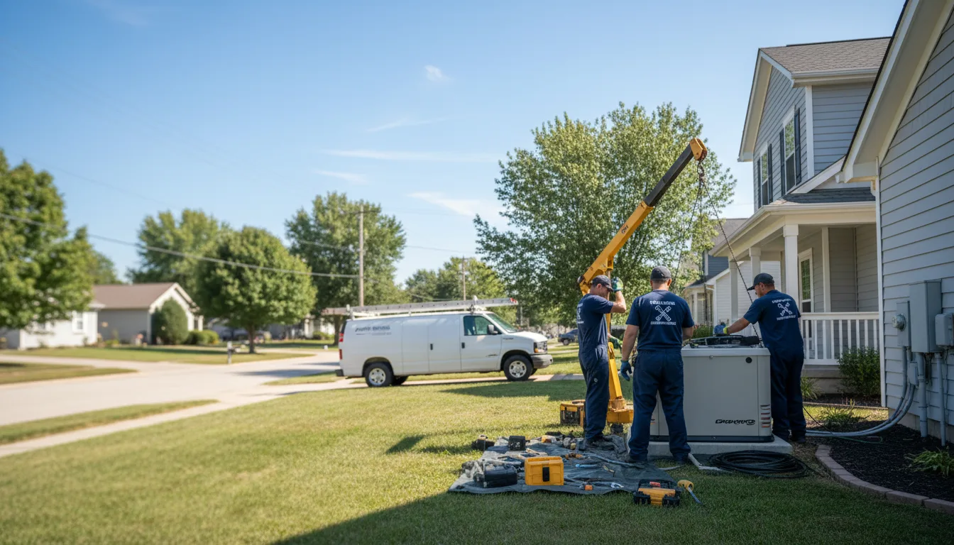 Generator Installation in Meriden, KS near me